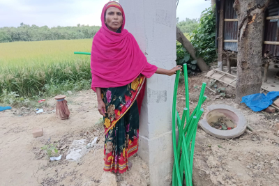 Bau der Wasserleitung hat begonnen Bau der Wasserleitung hat begonnen